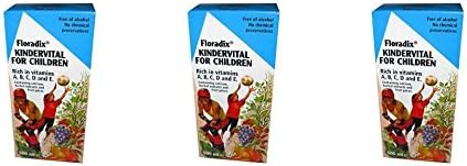 (3 PACK) - Salus Kindervital Childrens Vitamin & Mineral Syrup | 500ml | 3 PACK - SUPER SAVER - SAVE MONEY