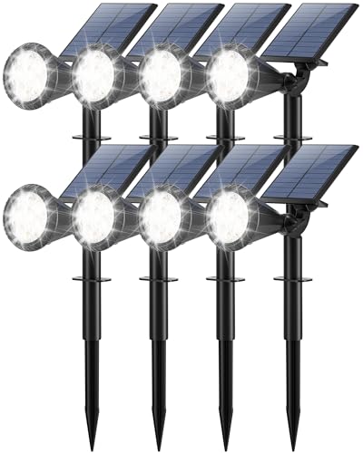 Tadyreal Solar Lights Outdoor Waterproof IP65 180° Adjustable Solar Powered
