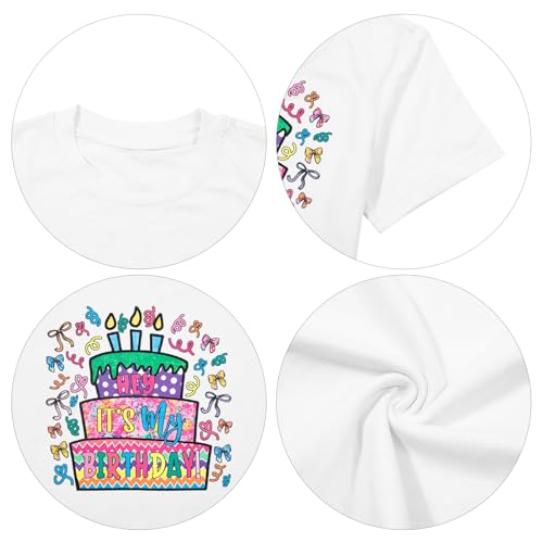 Image of Birthday Girl Shirt Magical Castle Tshirt Birthday Shirts for Kids Funny Birthday Party Gift Tees Cute Graphic Tops