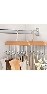 Tank Tops Hanger Bra Hangers Space Saving Hanger Metal Folding Closet Organizer For Tank Tops Cami Bras Bathing Suits Belts Ties