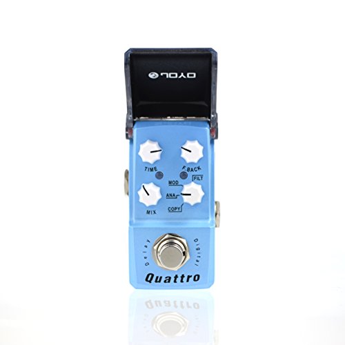 JOYO JF-318 Quattro Digital Delay Pédale d’effet pour guitare - Les Beatles, Paul McCartney, John Lennon, RIngo Starr, George Harrison JOYO JF-318 Quattro Digital Delay Pédale d'effet pour guitare – Image 8