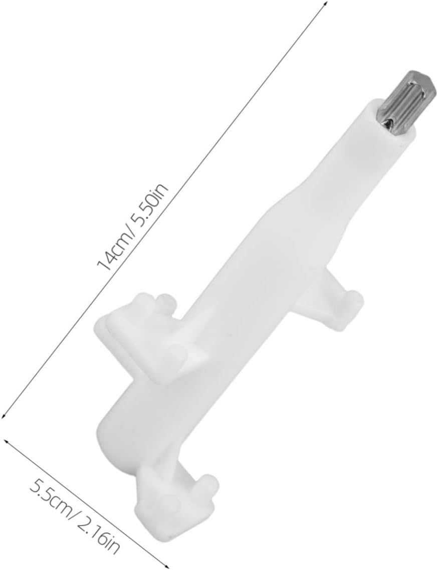 KICHOUSE Meat Grinder Blade Shaft Replacement for Food Processor and Meat Grinder Plastic Blade Holder Shaft and Highly Reliable Build