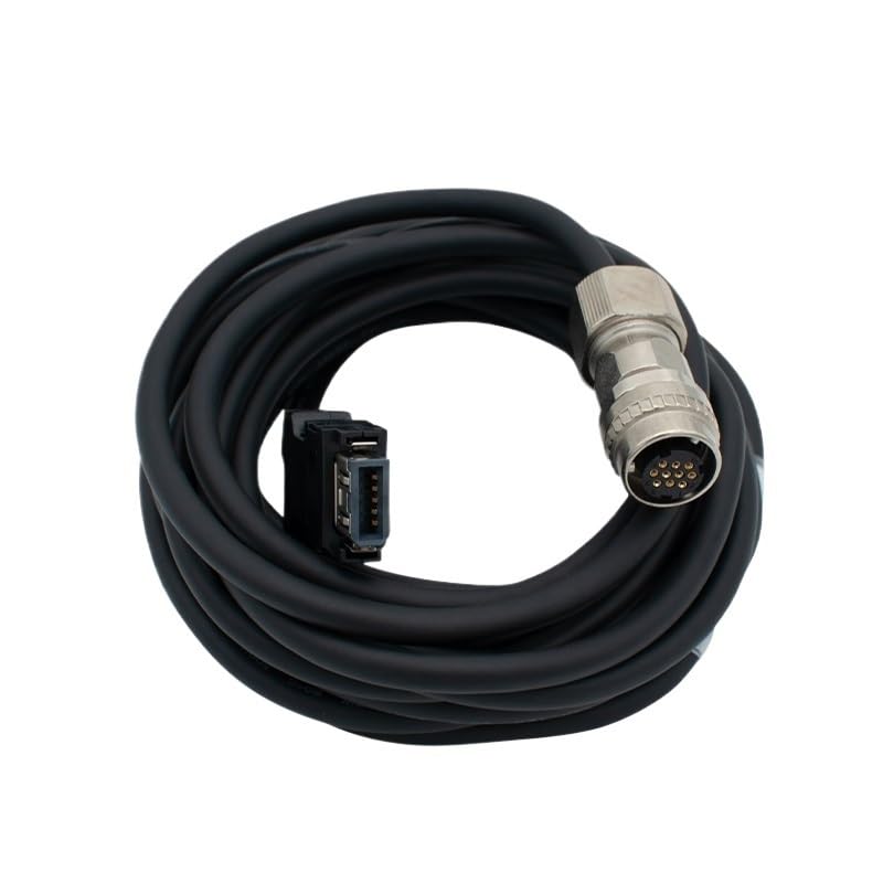 DLKULJMR J3 J4 JE High Power Servo Motor Encoder Cable MR-J3ENSCBL3M-L MR-J3ENSCBL3M-H Lengths(3 Meter,MR-J3ENSCBLXXM-L)