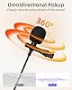YANBORONSN TRRS Lavalier Lapel Microphone,3.5MM 4 Pole Male Lavalier Microphone for D/JI Mic,Voice Amplifier,Teachers,Speakers,Coaches,Presentations,Live StreamingLaptop,Compatible PC,Mac(1.5M) #3