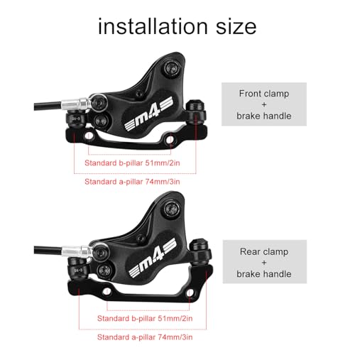 Freins à disque hydrauliques pour le cyclisme de montagne et rando - 7