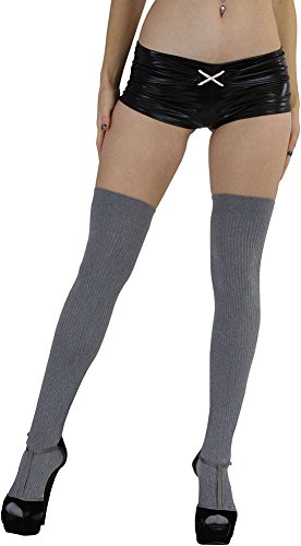 Image of ToBeInStyle Women's Over The Knee Knit Thigh High Warm Socks
