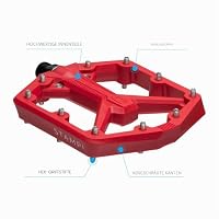 Crank Brothers Bicycle Pedals Stamp 1 Large Red Gen 2 – Ansicht 2