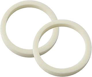 2 esponjas de espuma de aceite para horquilla delantera, accesorio para bicicleta, color blanco, 1 par sellado