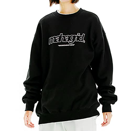 【 mahagrid 】 UNISEX THIRD LOGO SWEATSHIRT MTM マハグリ