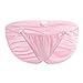 CHICTRY Men's Bowknot Sissy Bikini Briefs Low Waist Panties Underwear Pink X-Large(Waist:31.0-43.0"/78-110cm)