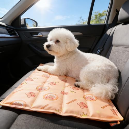 Coussin rafraîchissant pour chat lavable et tapis de couchage d'été