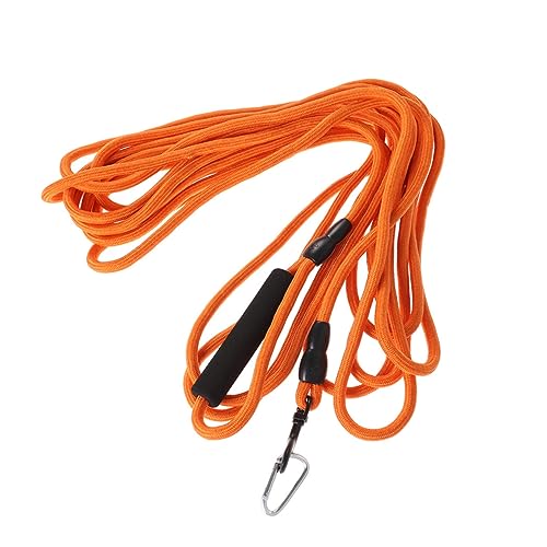 Sangle de formation pour chiens et chiots 10m pour stopper les fuites orange