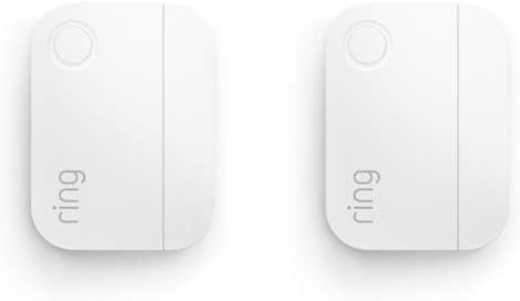 Ring Alarm Contact Sensor 2-Pack - 2nd Gen | Instant Window & Door Alerts | Approximately 3-Year Battery Life | Slim Design | Easy Installation | Base Station Required