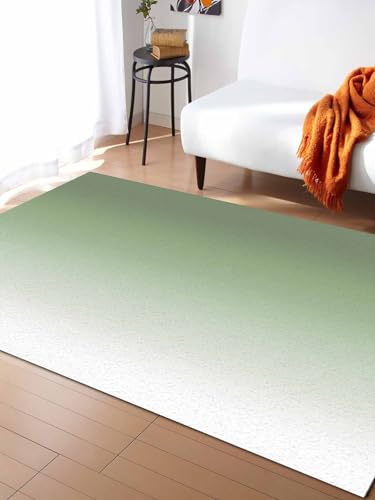 Spring Gradient Simplistic Rectangle Area Rug Indoor Floor Rug, Simple