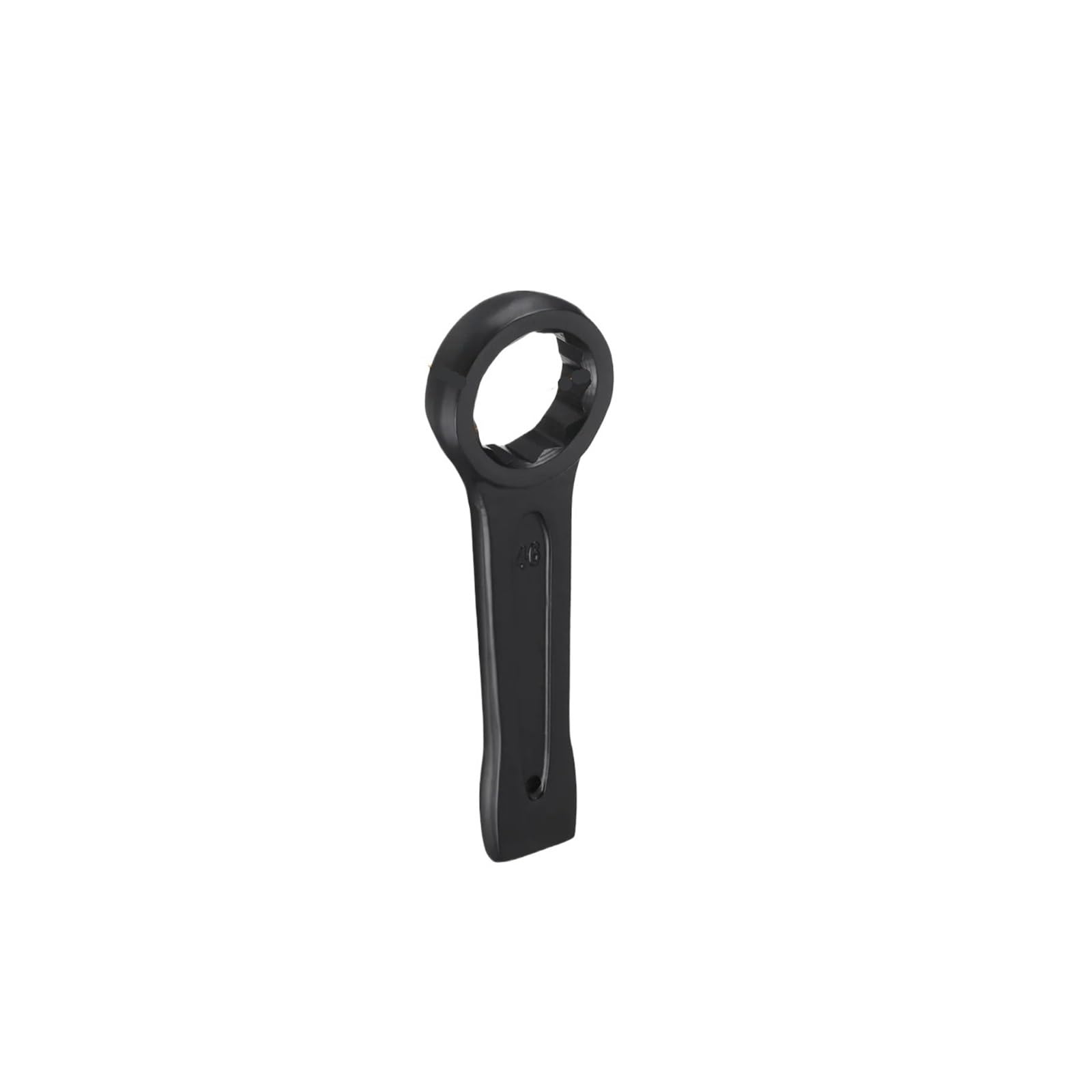 Jzqkxmvnclh 46Mm Ring Wrench Metric 12-Point Flat Strike Baking Paint Single Head Spanner