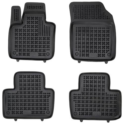 Set Tappetini Per Interni Auto Set Tappetini Motos Xc90 Ii Tappetini Auto MOTOS Per Volvo XC90 II Dal 2015 - Set Gomma E Bagagliaio Set Tappetini Auto Tappetini Impermeabili Facili Montaggio