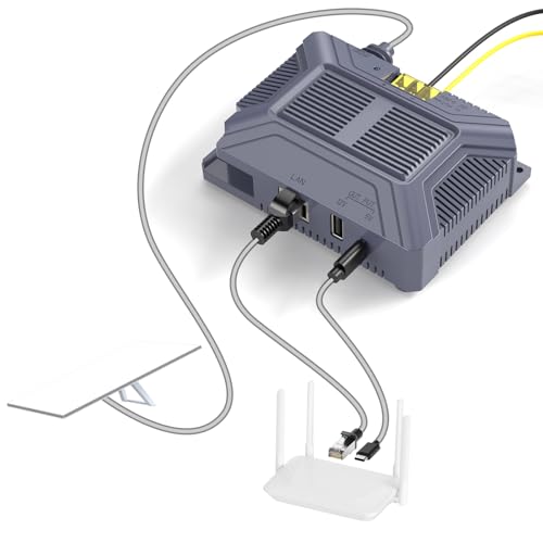 QUIDDITY Starlink V3 Poe Injector, 200W 5 in 1 Gigabit POE Adapter Compatible with StarLink (Gen3) POE DC 9-36V/3A with USB & Type-C Power Output