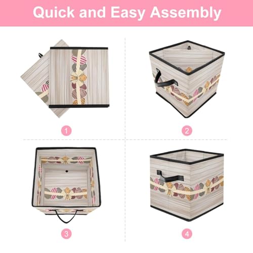 Boîte de rangement pliable contre le désordre des jouets et vêtements de chambre
