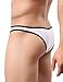 iKingsky Men's Low Rise Modal Bikini Briefs Sexy Brazilian Back Mens Underwear (Large, 6 Pack)