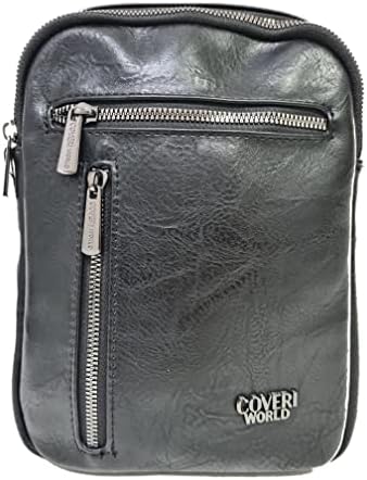 Borsa A Tracolla Donna In Vera Pelle – Multicolore, Leggera - Foto 10