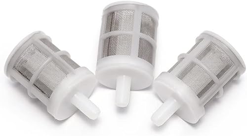 Miniatura 4 de 10 filtros de manguera para el hogar, filtros de bomba de agua de 0.394 pulgadas, filtros de cifrado de acero inoxidable, colador de manguera de