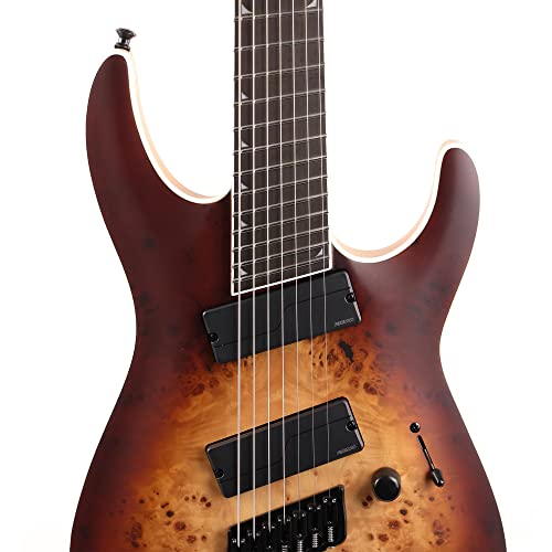 Jackson Concept Series Soloist SLAT7P HT MS EB Satin Bourbon Guitarra Eléctrica - Les Beatles, Paul McCartney, John Lennon, RIngo Starr, George Harrison Jackson Concept Series Soloist SLAT7P HT MS EB Satin Bourbon Guitarra Eléctrica – Image 7