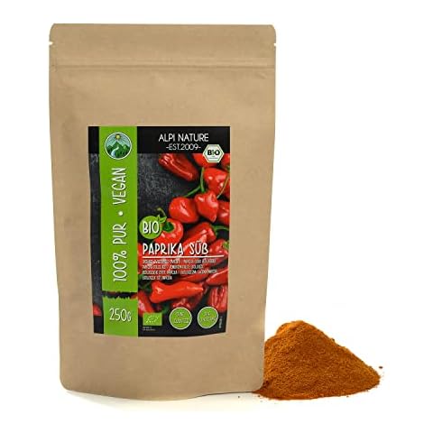 BIO Paprika edelsüß , Bio Paprika gemahlen süß, Bio Paprikapulver aus kontrolliert biologischem Anbau Cover