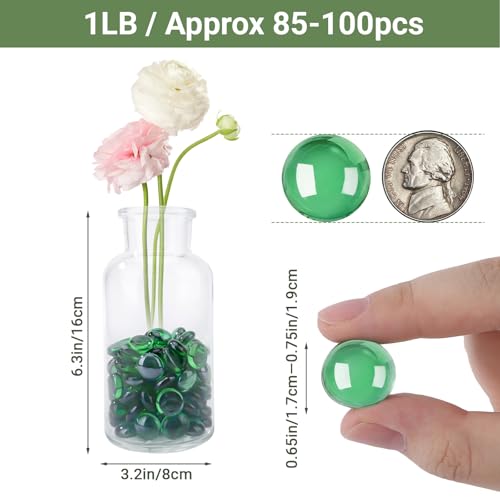 Perles plates pour aquarium et artisanat en verre de qualité supérieure