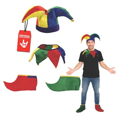 Nicky Bigs Novelties Morph Adult Rainbow Colorful Clown...