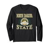 North Dakota State Bison Laurels Officially Licensed Long Sleeve T-Shirt