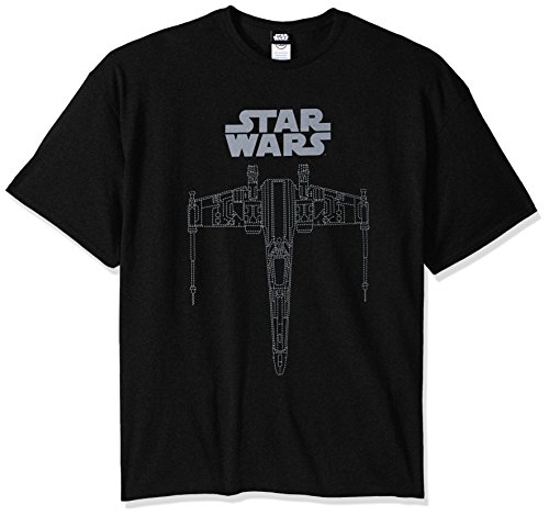 T-shirt Star Wars X-Winged Dash noir homme pour vos soirées ciné