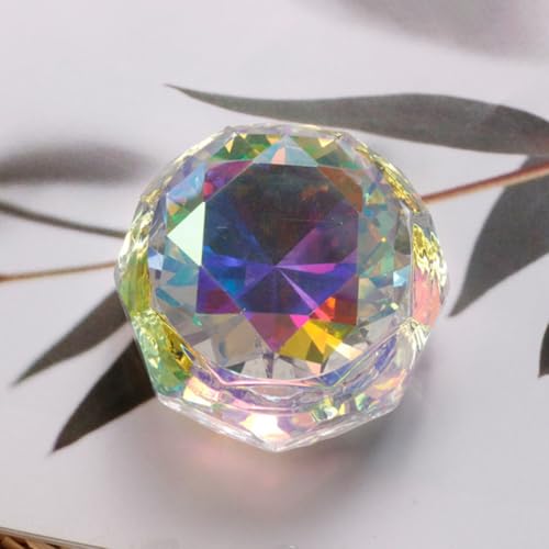 Jojofuny crystal nail dappen dish pequeño acrílico miniatura 5