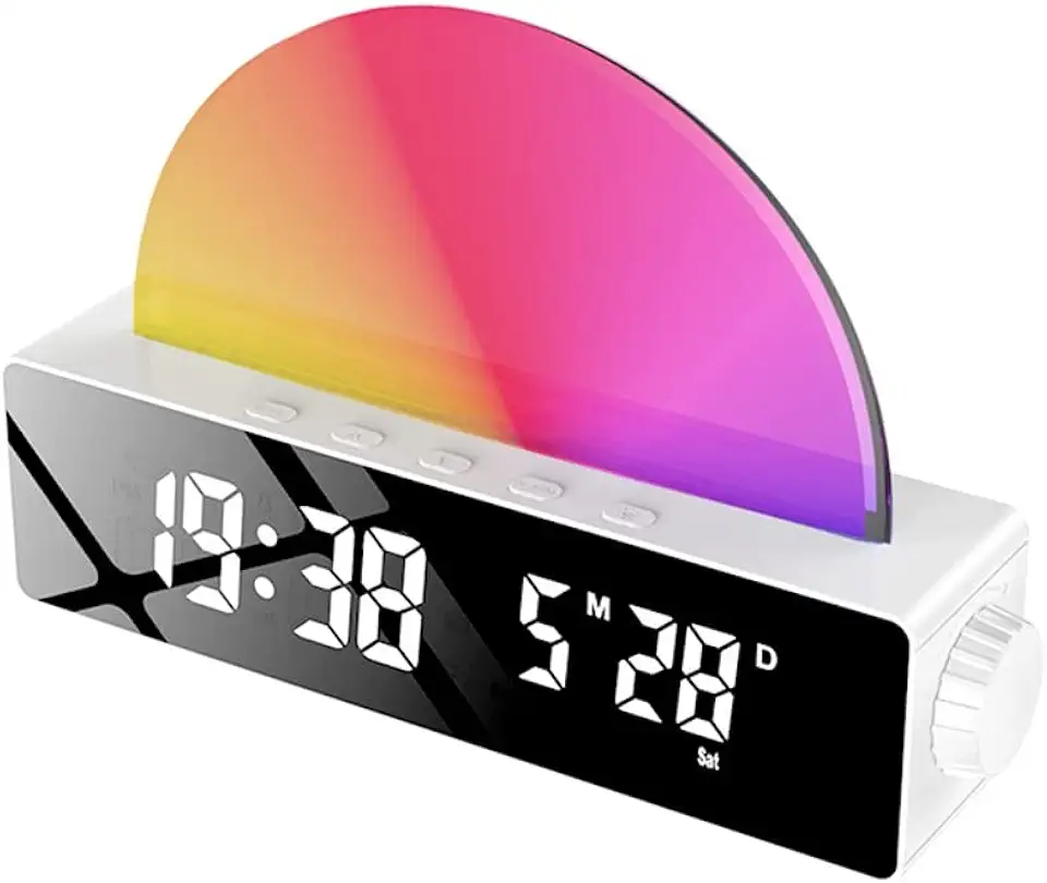 Routine matinale aesthetic 2026 : 50 produits pour transformer ton reveil Nagoyuki RéVeil Sunrise, Wake Up Light Dawn Simulator, Lampe Solaire de Chevet Veilleuse M