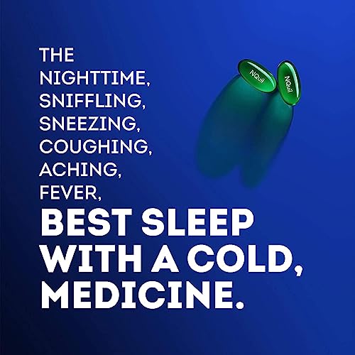 Vicks Dayquil And Nyquil Severe Cough, Cold & Flu Relief, 48 Liquicaps (32 Dayquil & 16 Nyquil) - Relieves Sore Throat, Fever, And Congestion, Day Or Night, 48 Count #TOP4