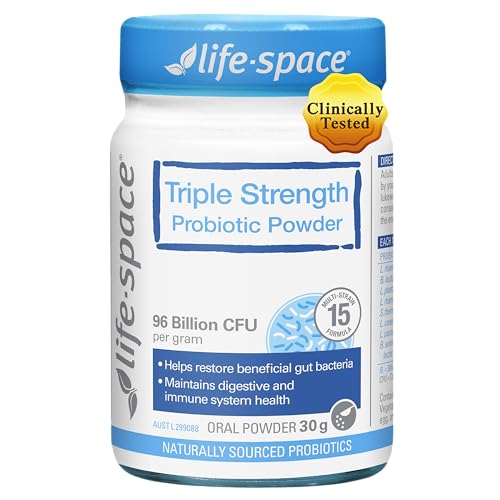 Life-Space Triple-Strength Probiotic Capsules - 96 Billion CFU - 15 Strains, 30 count
