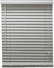 Persiana Horizontal Pvc 50mm Branca 160 (L) X 140 (A) cm Cortina Tipo Madeira Luxo 1,60 x 1,40 m