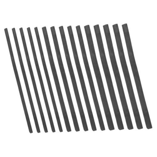 VILLFUL 25 Piezas Carboncillos Comprimidos Duraderos para Dibujo Profesional Palos de Carboncillo para Bocetos y Sombreado Lápices Resistentes para Artistas