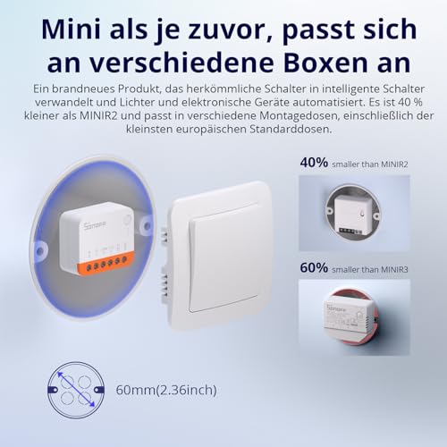 Image of SONOFF MINIR4 Extreme Wi-Fi Smart Switch