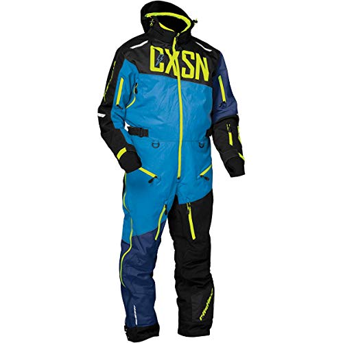 Castle X Men's Freedom G3 Monosuit (Process Blue/Navy/Hi-Vis - X-Large)