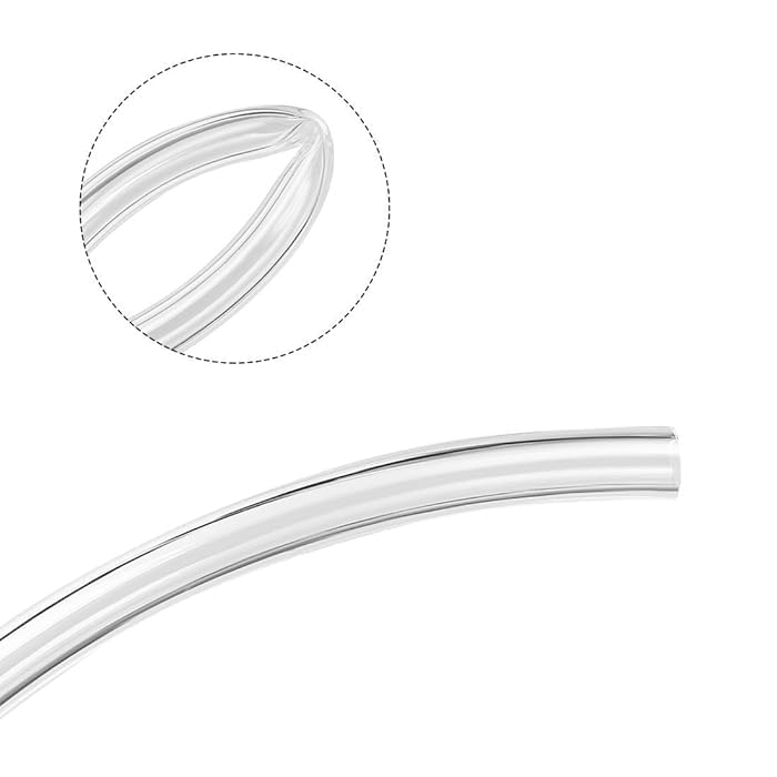 Image of 6mm x 4mm Pneumatic Air Compressor Tubing PU Hose Tube Pipe 10 Meter white 10Mtr 32.8Ft 6mm x 4mm Pneumatik Polyurethane PU Hos Tub Pip PU Hose Tube Pneumatic Flexible Pipe (white 10mtr)