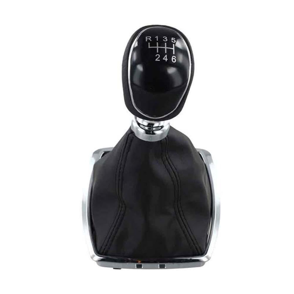 Pwuwarrkg Onecolor Gear Shift Gaiter With 6-Speed Gear Knob Frame Gb64637aa 1639784 Compatible With C-Max 2008 2009 2010 2011 2012 A67f