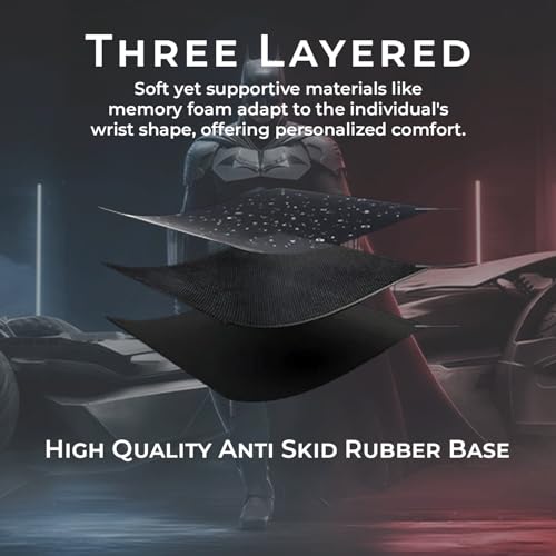 Image of BESTOR Ultra-Smooth Surface, Anti-Fray Laser Cut Edges, Non-Slip Rubber Base Desk Mat - Large Gaming Mouse Pad Waterproof Surface Mouse pad for Laptop (Multy Color)