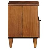 Mengtu Mango-Holz Nachttisch | Schlichtes Design & Stauraum | Für Schlafzimmer & Einrichtungsstil Model4018230