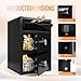 9.5 Cu Ft Extra Large Double Door Fireproof Drop Safe for Business Heavy Duty Safe Box with Drop Slot Anti-Theft Money Drop Box with Lock and Slot Anti-Fishing for Cafe Restaurant Gas Station