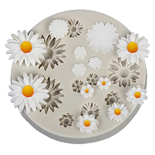 MINFEIDMS Mohnblumen Silikonform - Perfekt Für Kekse, Schokolade & Fondant