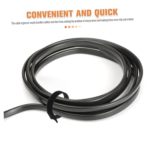 Cabilock 150 piezas de correas organizadoras para cables en diseño de gato reutilizables para manejo de cables miniatura 6