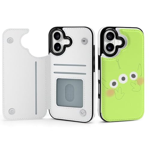 手帳型 トイストーリー エイリアン 対応 iPhone 17 ケース カード収納 スマホケース 財布型 携帯ケース 軽量 全面保護 スタンド機能 おしゃれ お祝いギフト