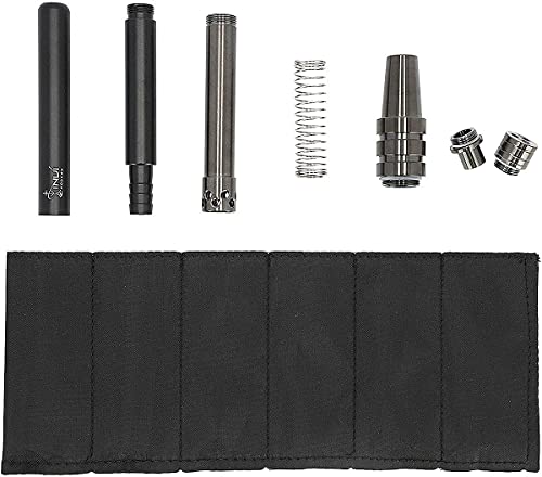 INVI Nano Edelstahl 2-Schlauch-Reise-Shisha mit Transporttasche, 2 Schlauchsets, Wasserpfeife, Hookah, mit Smokah… – Bild 5