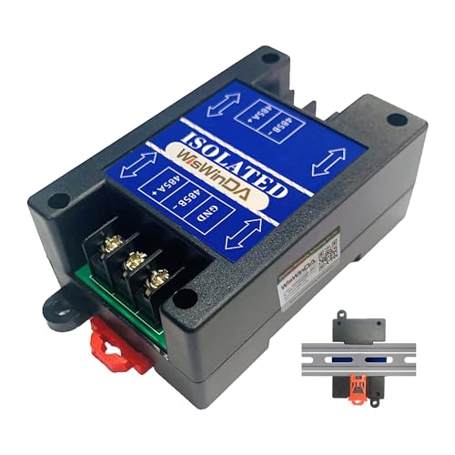 WisWinDa Industrial Grade Passive RS485 Singal Anti-Interference Hub Anti-Interference Lightning Protection RS485 Filter Isolated Communication Data Protector Surge Protection Device