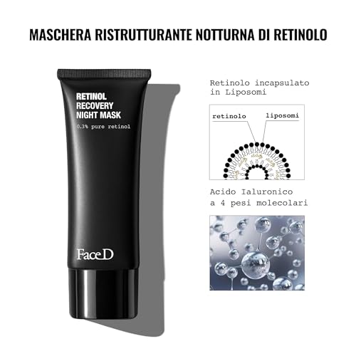 FaceD Retinol Recevory Night Mask - Maschera antisegni al Retinolo - 75 ml - 3